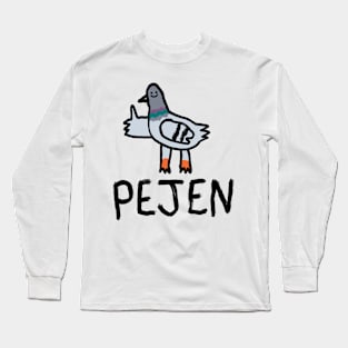 I love pigeons Long Sleeve T-Shirt